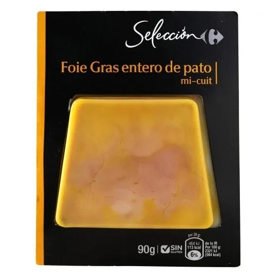 Foie gras entero de pato