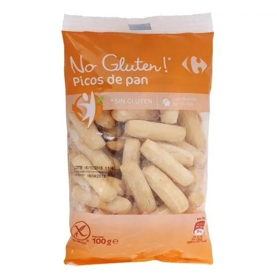 Picos sin gluten