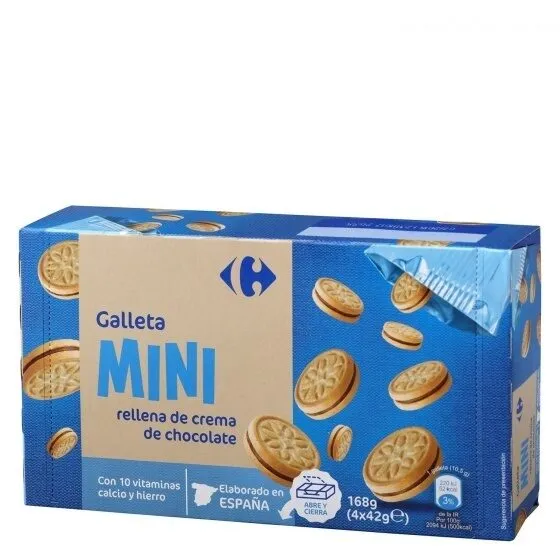 Mini galleta rellenas