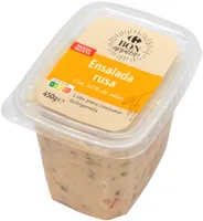 Ensalada rusa con 10% de atún