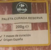 Paleta curada reserva