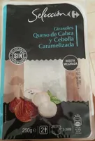 Girasol queso de cabra-cebolla caramelizada