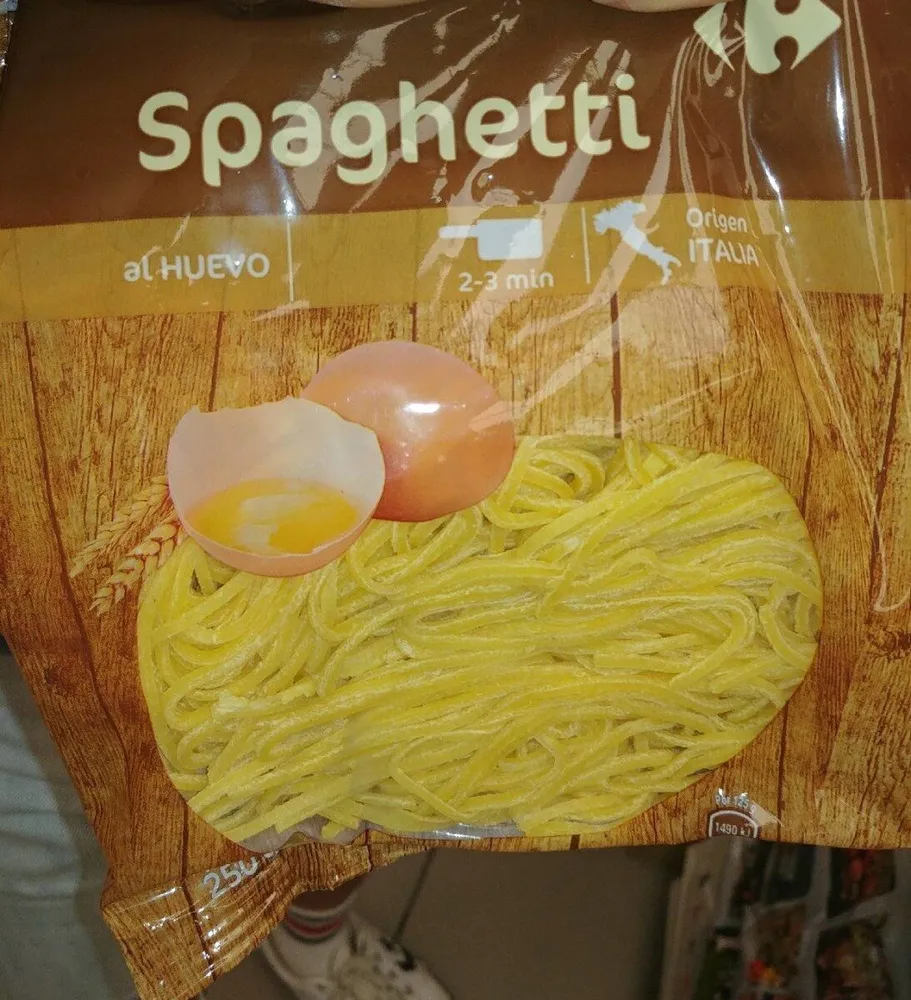 Spaghetti al huevo