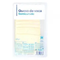 Queso semicurado en lonchas