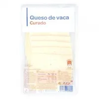 Queso curado en lonchas