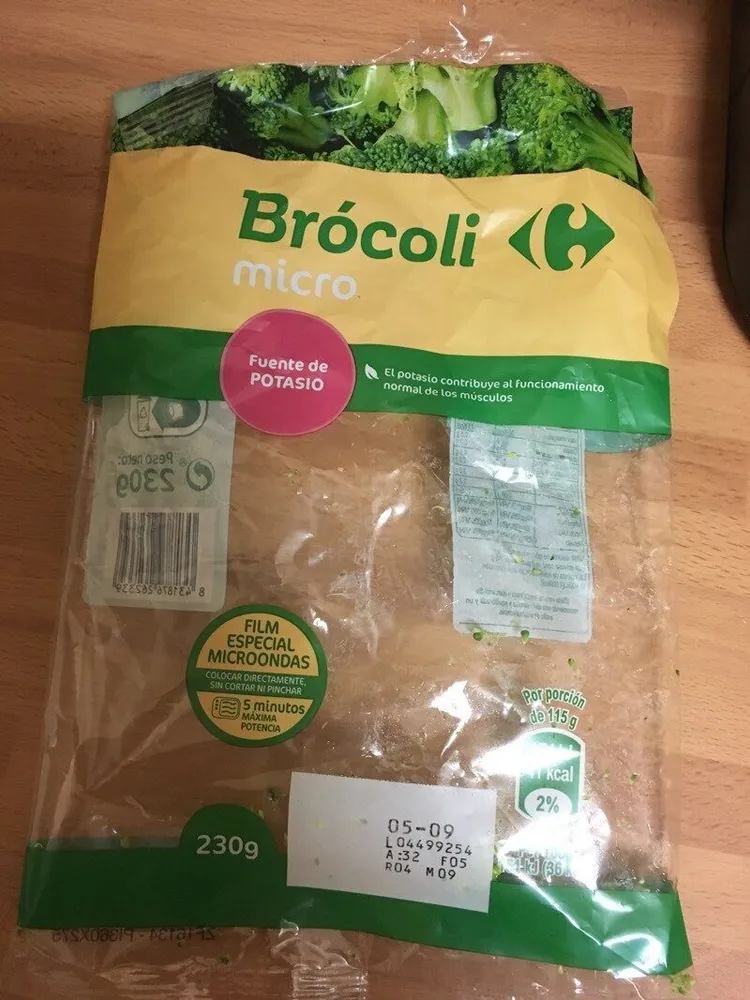 Brócoli microodas