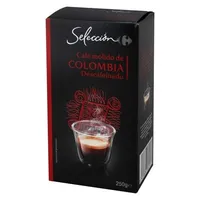 Café colombia molido descafeinado natural
