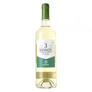 Vino do rueda tres reinos blanco verdejo