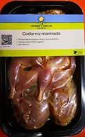 Codorniz marinada