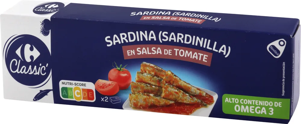 Sardinilla en salsa de tomate
