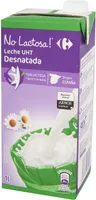 Leche sin lactosa desnatada