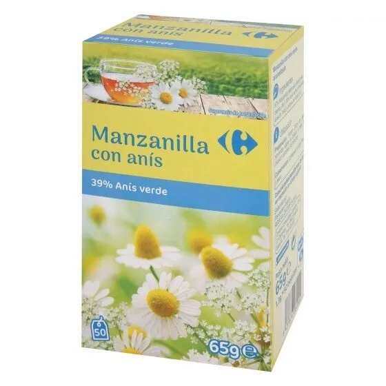 Manzanilla con anís