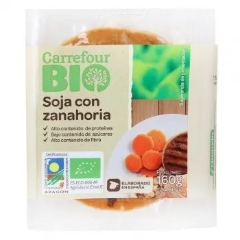 Preparado vegetal soja con zanahoria