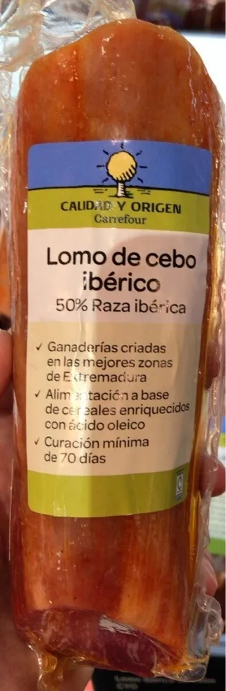 Lomo cebo iberico