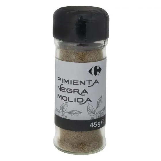 Pimienta negra molida