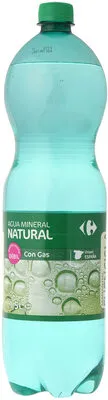 Agua mineral con gas