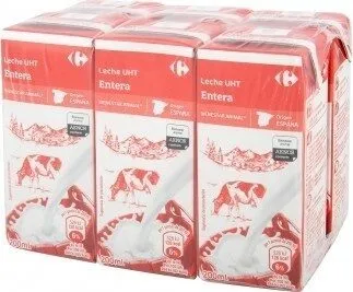 Leche entera minibrik