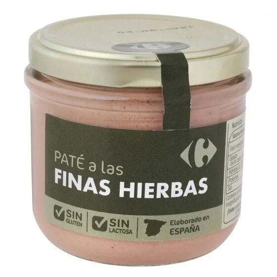 Paté finas hierbas