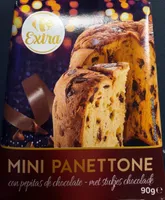 Mini Panettone avec pépites de chocolat