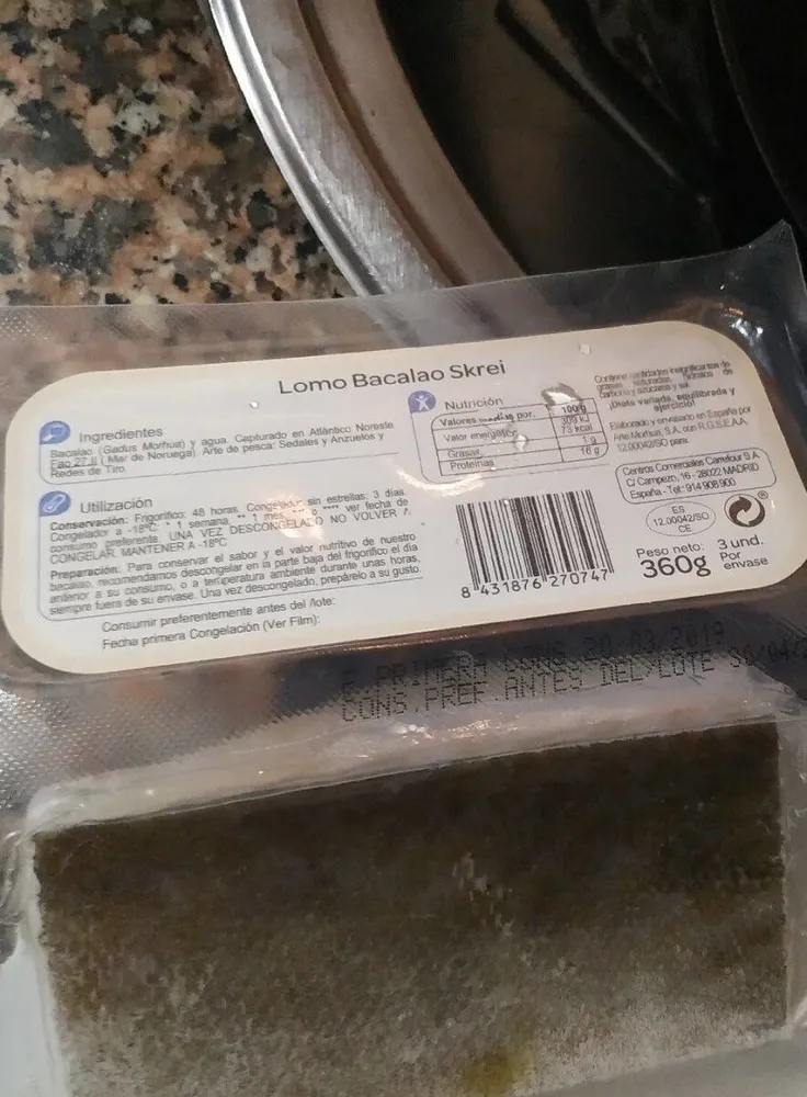Lomo Bacalao Skrei