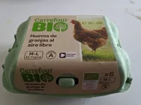 Huevos de granjas al aire libre