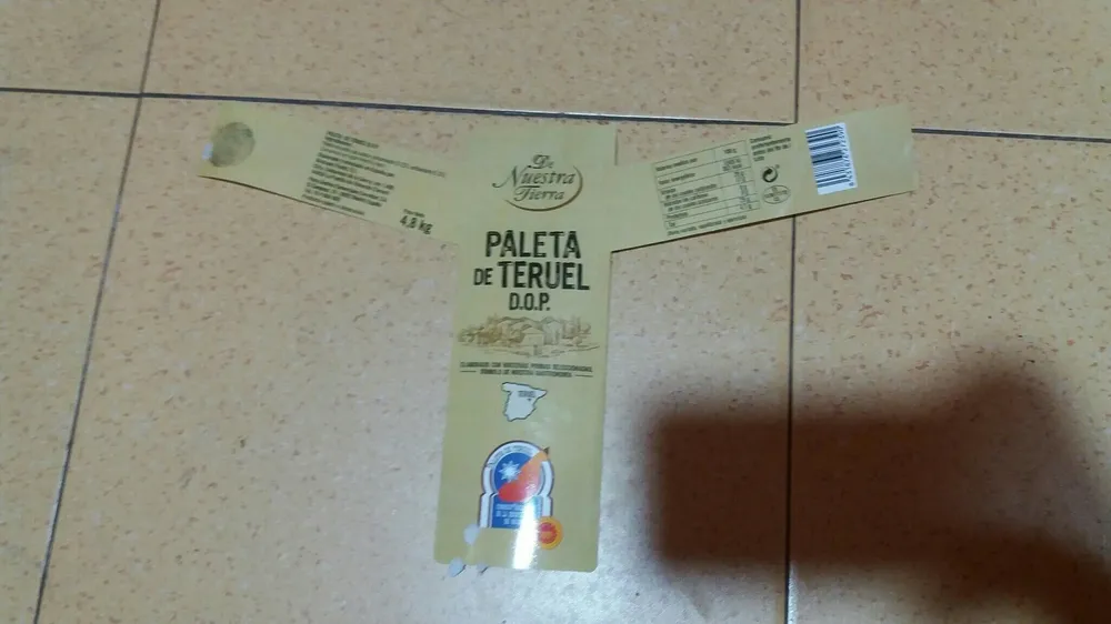 Paleta serrana teruel