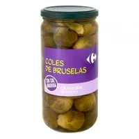 Coles de bruselas s/sal añadida