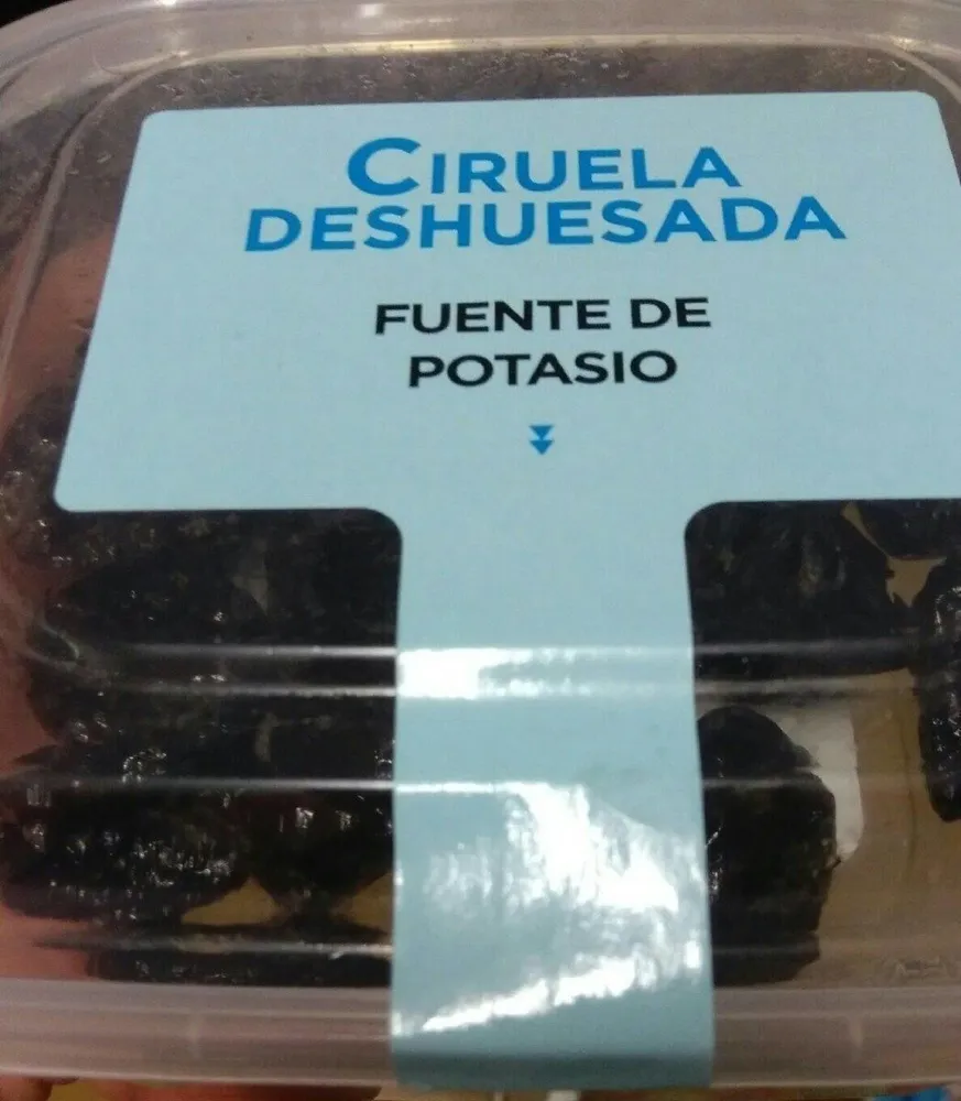 Ciruela deshuesada