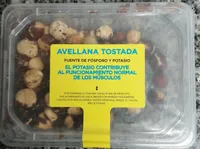 Avellana tostada