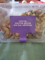Frutos secos sin sal añadida