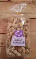Cacahuete cáscara tostado sin sal añadida