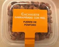 Cacahuete garrapiñado con miel
