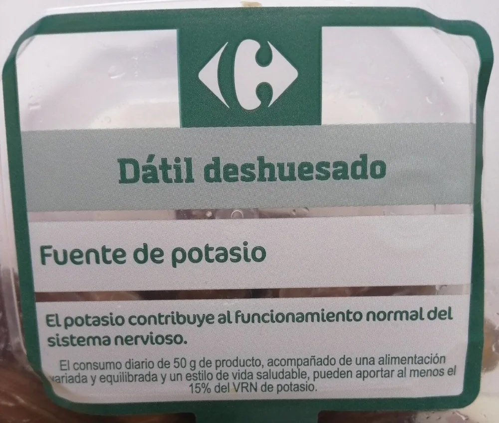 Dátil deshuesado
