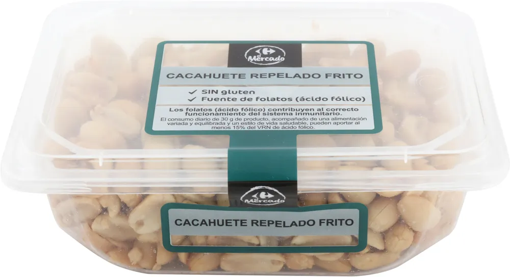Cacahuete repelado frito