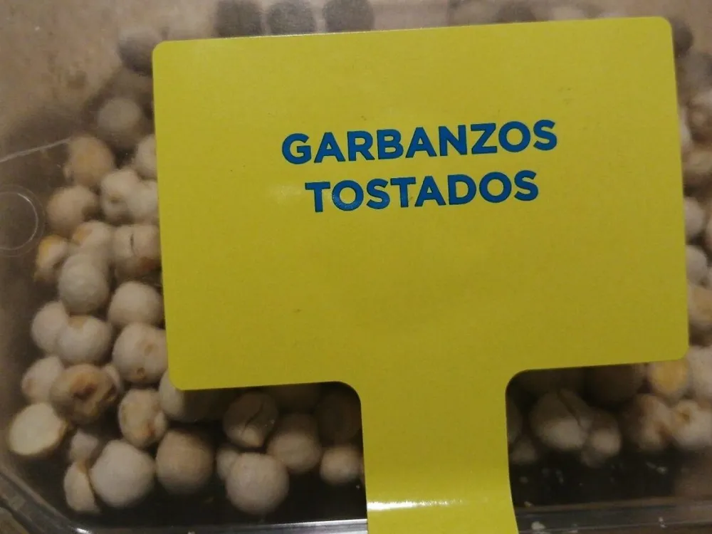 Garbanzos tostados