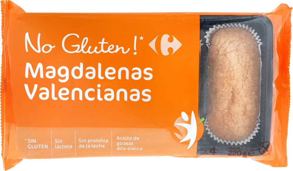 Magdalenas Valencianas Sin Gluten