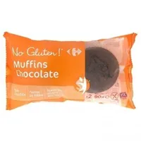 Muffins de chocolate sin gluten