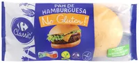 Pan hamburguesa sin gluten