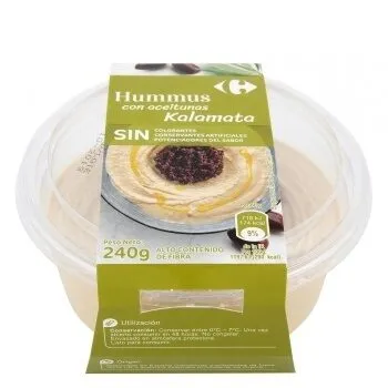 Hummus kalamata clean label