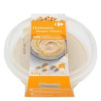 Hummus clasico sin colorantes