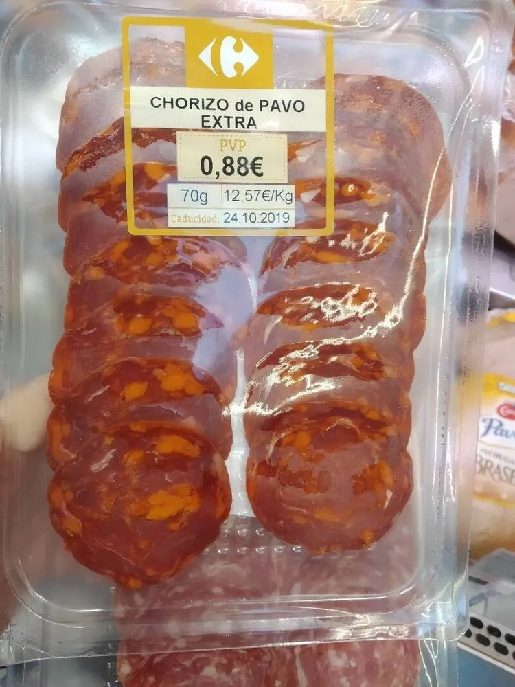 Chorizo de pavo extra