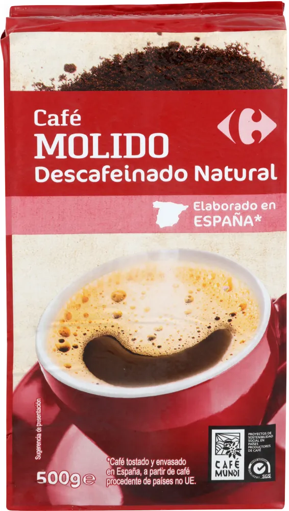 Café Molido Natural Descafeinado