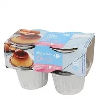Flan de huevo 0%