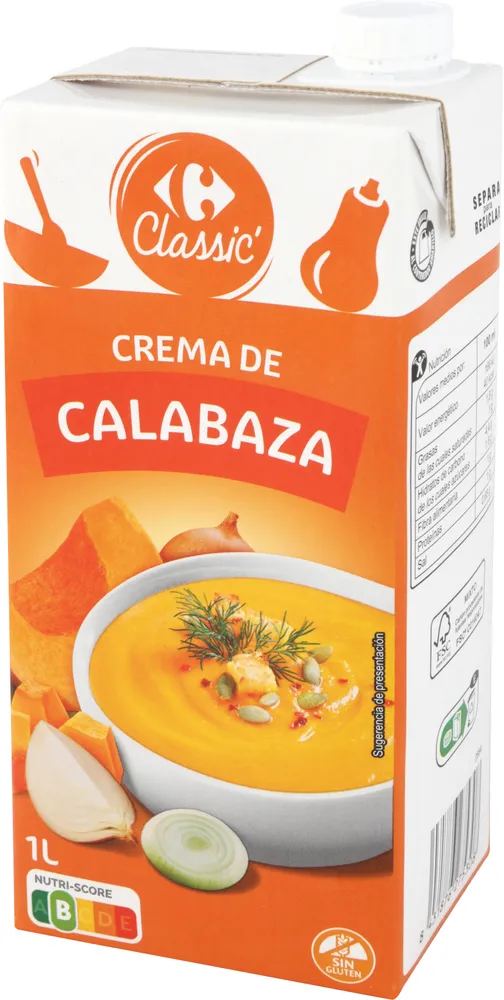 Crema calabaza
