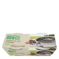 Natillas de soja al cacao