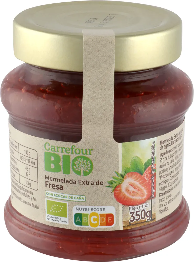 Mermelada extra de fresa