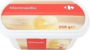 Mantequilla tarrina sin sal