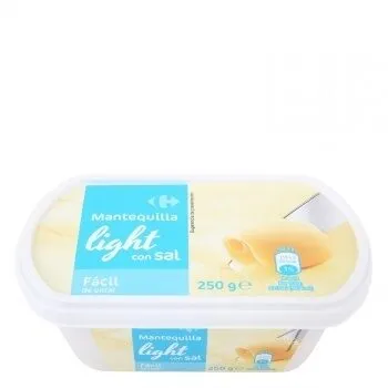 Mantequilla tarrina facil de untar light
