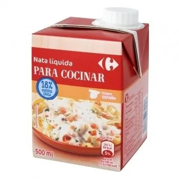 Nata liquida cocina 18% m.g.