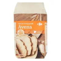 Harina de avena integral